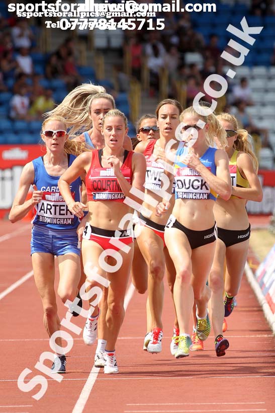 Womens 5000 metres, Muller British Championships, Alexander Stadium, Birmingham. Photo: David T. Hewitson/Sports for All Pics